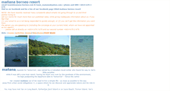 Desktop Screenshot of manana-borneo.com